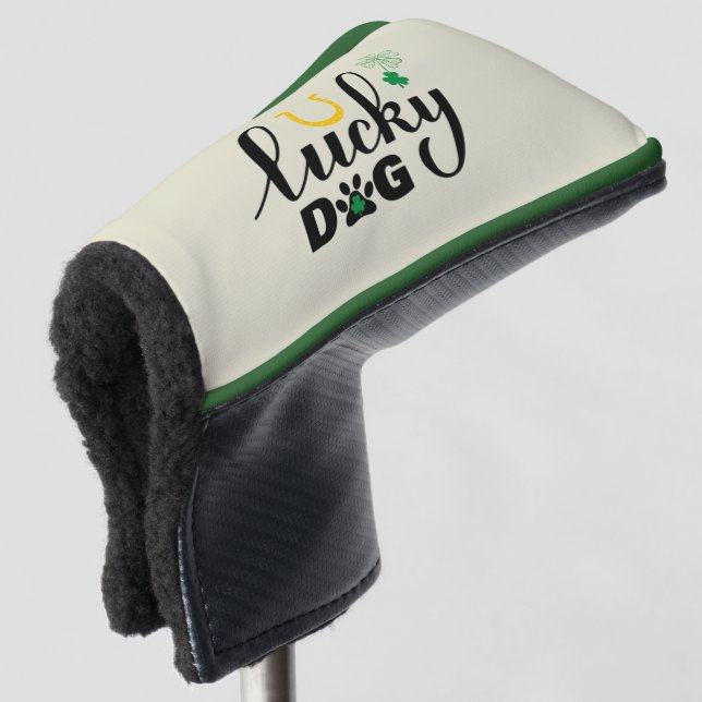 Funda Para Palo De Golf U Lucky Dog Putter (Anverso 3/4)