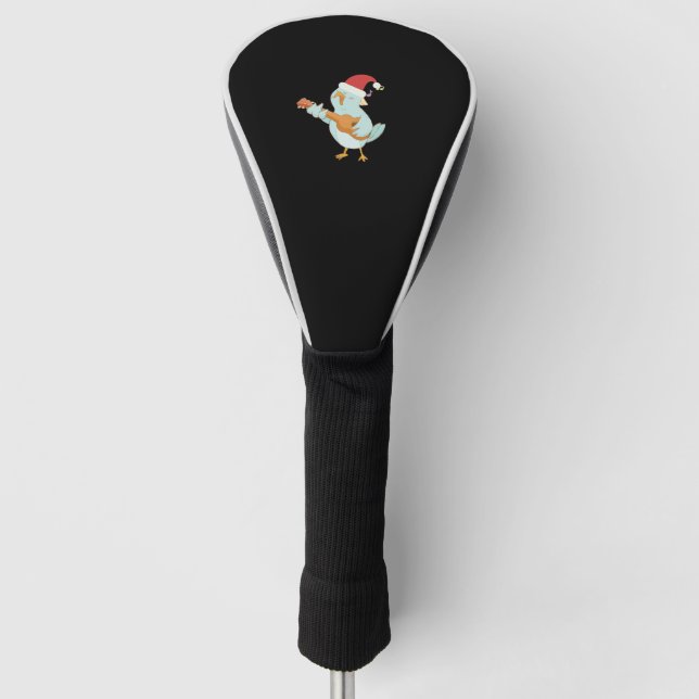 Funda Para Palo De Golf Ukulele Feliz Navidad (Anverso)