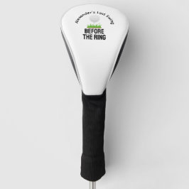 Funda Para Palo De Golf Último Swing Antes De La Fiesta De Despedida De So
