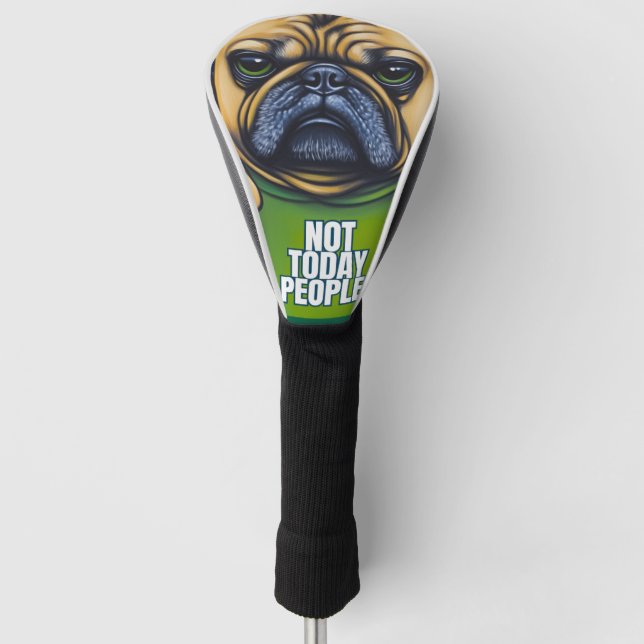 Funda Para Palo De Golf Un Bulldog francés divertido perfecto para los ama (Anverso)