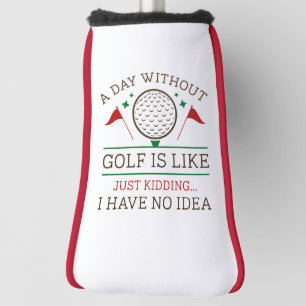 Funda Para Palo De Golf Un día sin golf