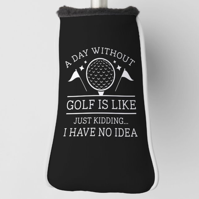 Funda Para Palo De Golf Un día sin golf (Girar 90)