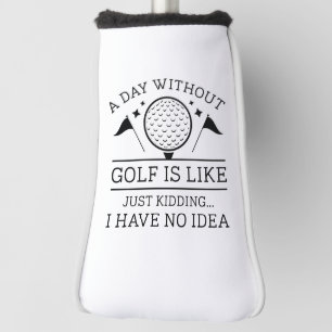 Funda Para Palo De Golf Un día sin golf