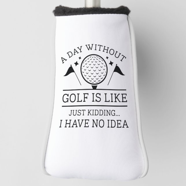 Funda Para Palo De Golf Un día sin golf (Girar 90)