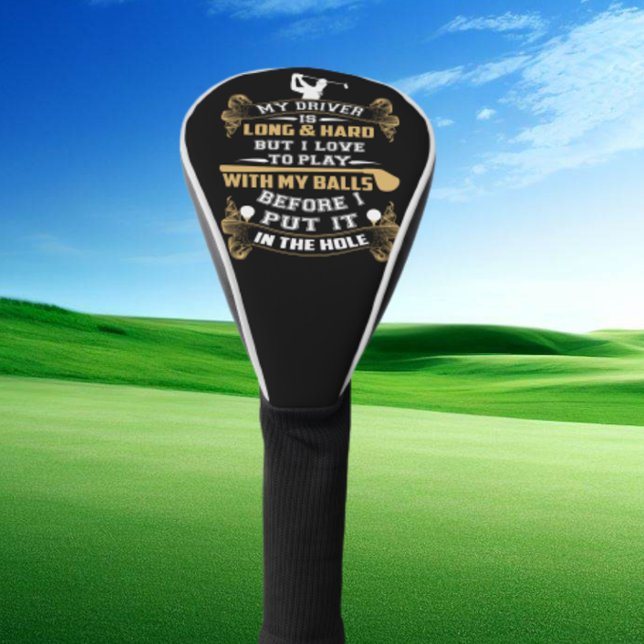 Funda Para Palo De Golf Un divertido conductor de golf dice (Subido por el creador)