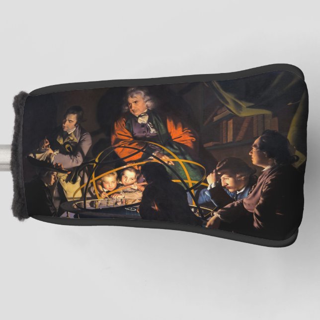 Funda Para Palo De Golf Un filósofo dando lecciones sobre el sistema solar (Anverso)