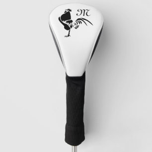 Funda Para Palo De Golf Un gallo negro recorta la alarma de la buena maña