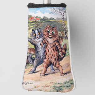 Funda Para Palo De Golf Un partido de golf, Louis Wain