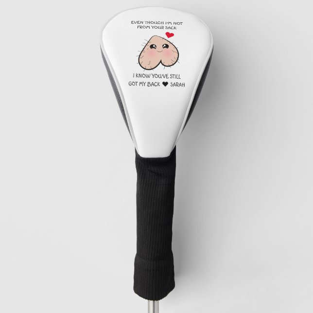 Funda Para Palo De Golf Un paso gracioso el día de papá (Anverso)