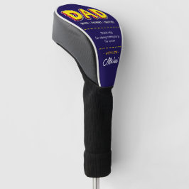Funda Para Palo De Golf Un regalo divertido y sincero para el día del padr