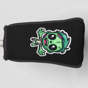 Funda Para Palo De Golf Un zombi divertido