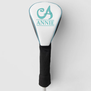 Funda Para Palo De Golf Una funda de cabeza de palo de golf monogramada
