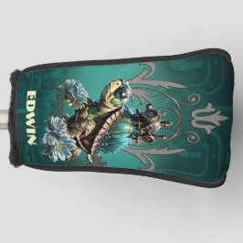 Funda Para Palo De Golf Única tortuga de vapor.