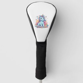 Funda Para Palo De Golf Unicornio de golosinas