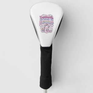 Funda Para Palo De Golf Unicornio Emocionalmente Apegado a Unicornios Orig