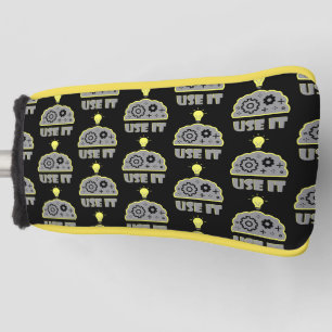 Funda Para Palo De Golf Use your brain 