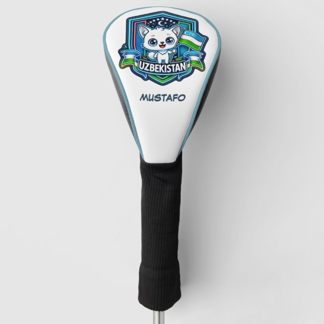 Funda Para Palo De Golf Uzbekistán (Anverso)