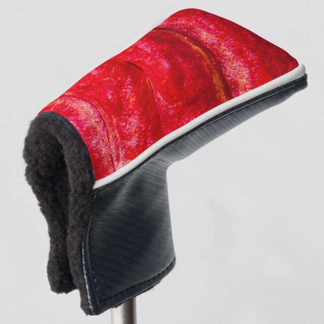 Funda Para Palo De Golf vaina de cacao roja (Anverso 3/4)