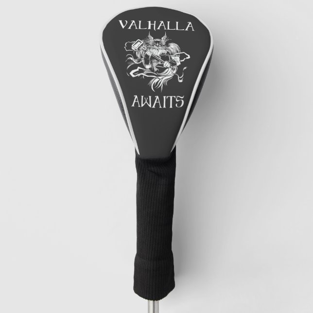 Funda Para Palo De Golf Valhalla Awaits (Anverso)