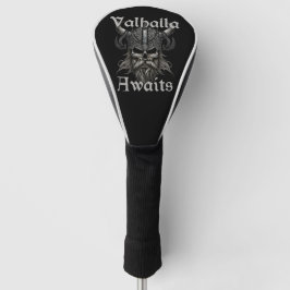 Funda Para Palo De Golf Valhalla Awaits - Skull