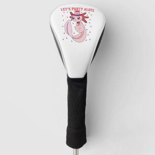 Funda Para Palo De Golf Vamos a Fiesta un montón Funny 4 de julio Kawaii A