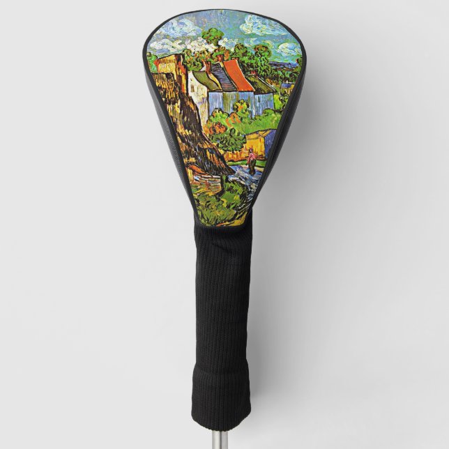 Funda Para Palo De Golf Van Gogh - Casas en Auvers (Anverso)
