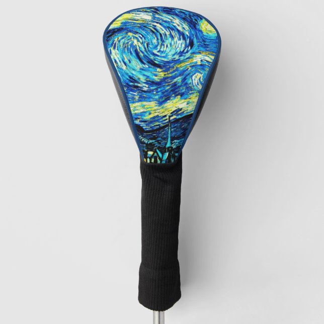 Funda Para Palo De Golf Van Gogh - Noche Starry (Anverso)