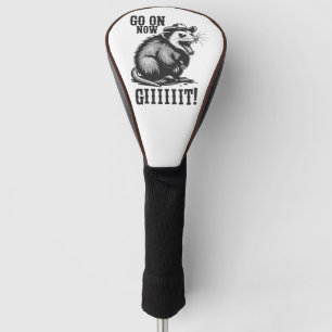 Funda Para Palo De Golf Vaquero Antiguo Zarigüeya Sigue Adelante Ahora Vet