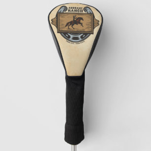Funda Para Palo De Golf Vaquero de lazo AÑADIR NOMBRE Familia Occidental R