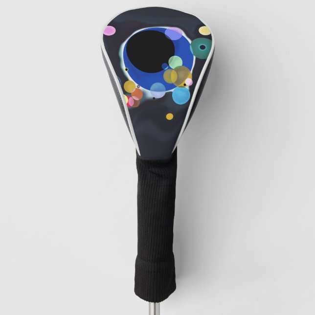 Funda Para Palo De Golf Varios círculos, Vassily Kandinsky digital (Anverso)