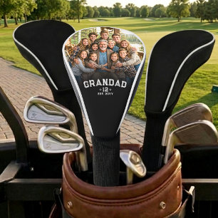 Funda Para Palo De Golf Varsity Abuelo Foto Legado Total Nietos Año