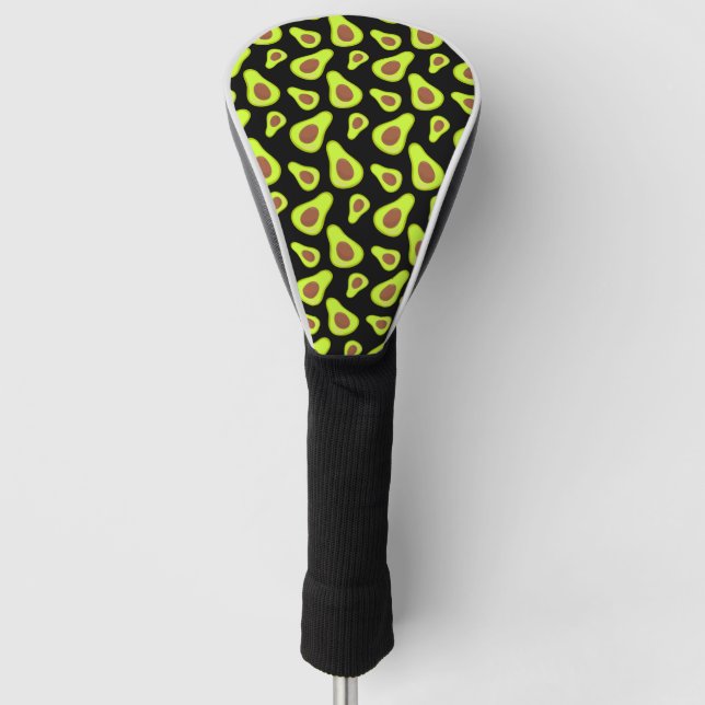 Funda Para Palo De Golf Vegetales Verduras de aguacate (Anverso)