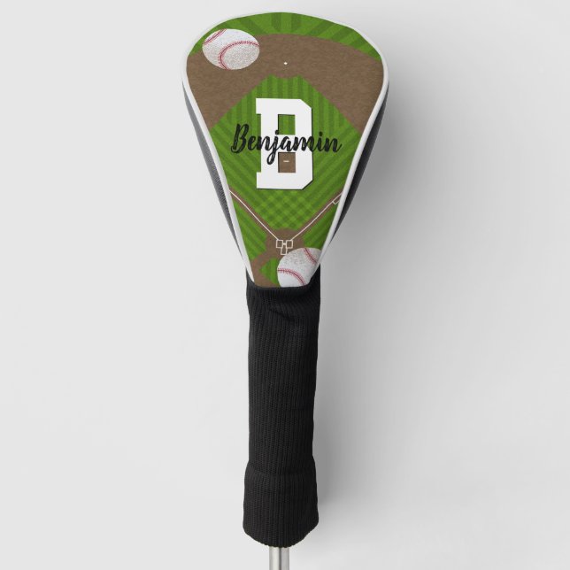 Funda Para Palo De Golf Ventilador del Béisbol (Anverso)