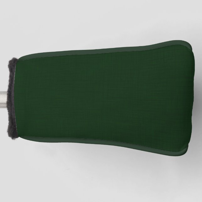 Funda Para Palo De Golf Verde oscuro texturado (Anverso)