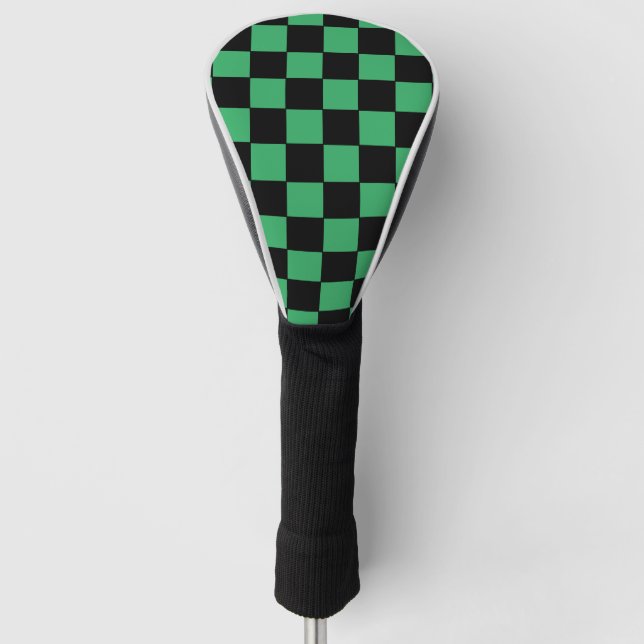 Funda Para Palo De Golf Verde y negro (Anverso)