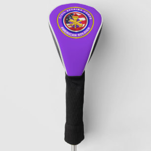Funda Para Palo De Golf Veterano de asuntos civiles del ejército orgulloso
