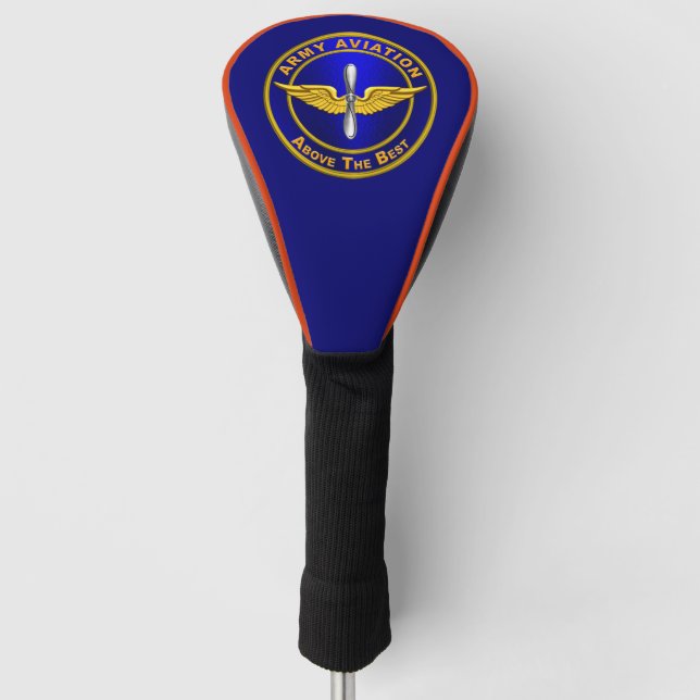 Funda Para Palo De Golf Veterano de Aviación del Ejército (Anverso)