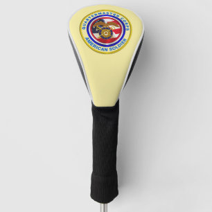 Funda Para Palo De Golf Veterano del Cuerpo de Cuatros del Ejército Orgull