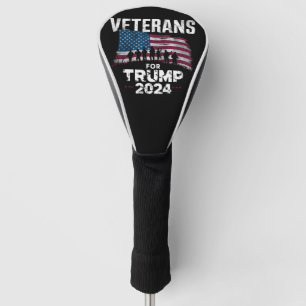 Funda Para Palo De Golf Veteranos del abuelo de papá por la bandera estado