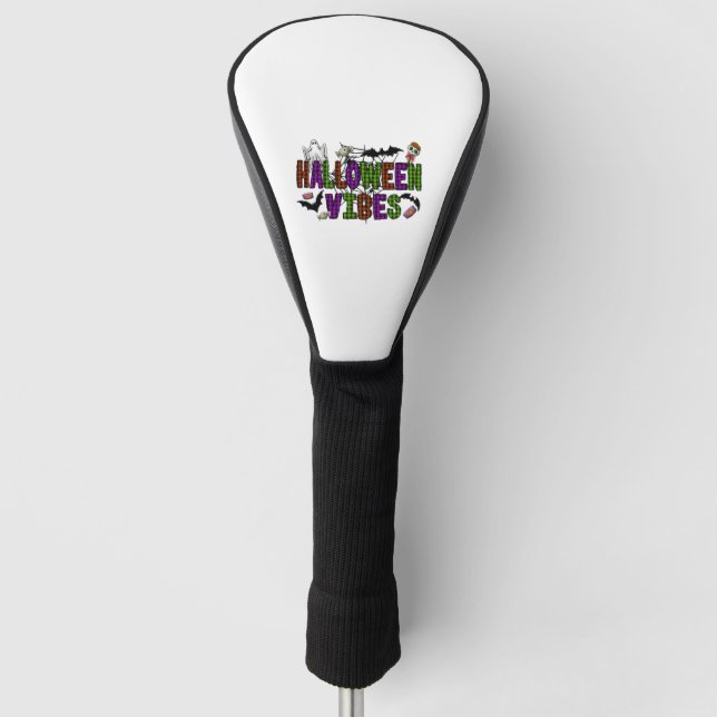 Funda Para Palo De Golf Vibes de Halloween (Anverso)