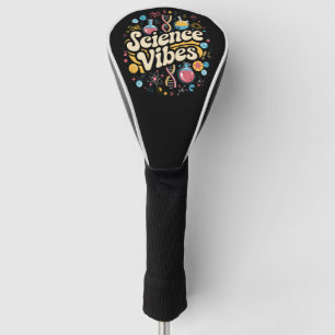 Funda Para Palo De Golf Vibraciones Científicas Groovy Primer Día de Regre