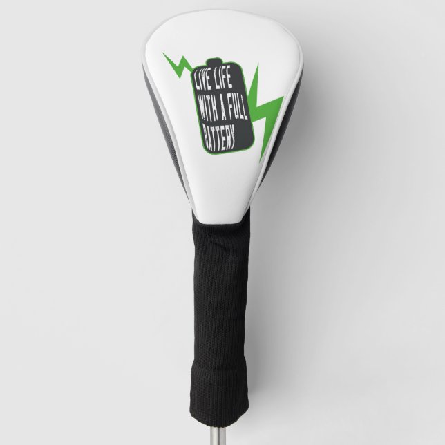 Funda Para Palo De Golf Vida con Batería Llena (Anverso)