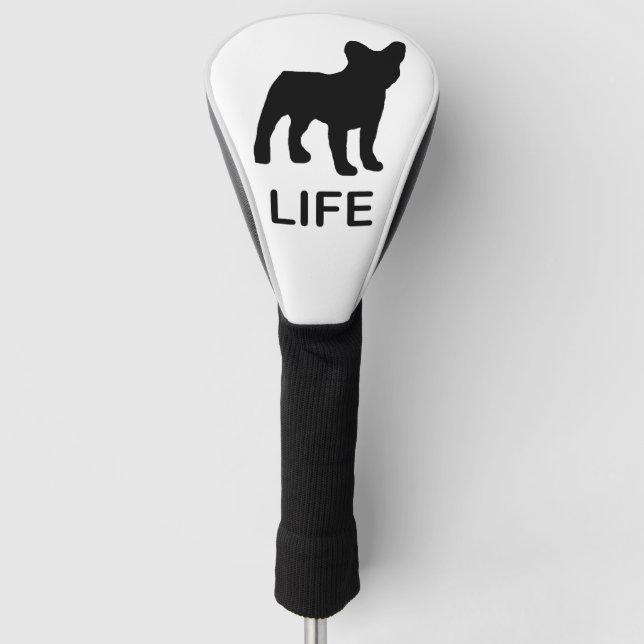 Funda Para Palo De Golf vida de bulldog francesa (Anverso)