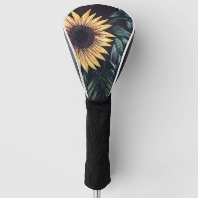 Funda Para Palo De Golf Vida del girasol (Anverso)