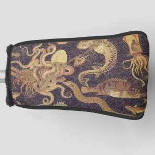 Funda Para Palo De Golf Vida marina, mosaico de Pompeya