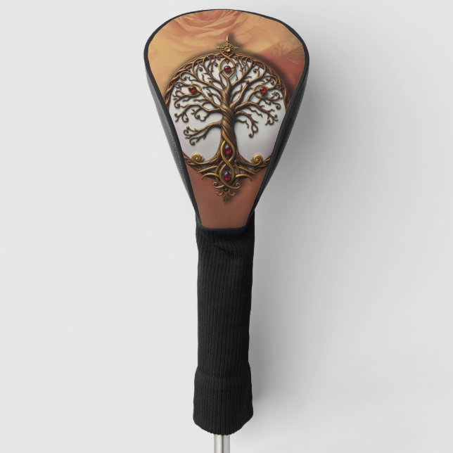 Funda Para Palo De Golf Vida Mística del Árbol (Anverso)