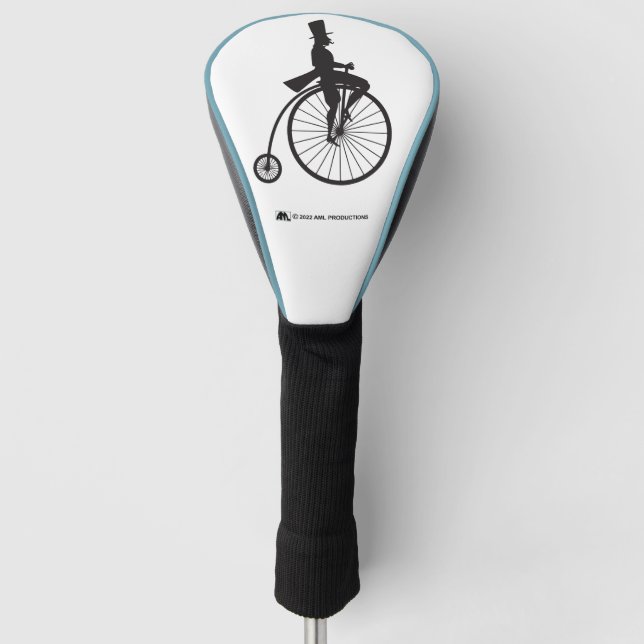 Funda Para Palo De Golf Vieja bicicleta de moda (Anverso)