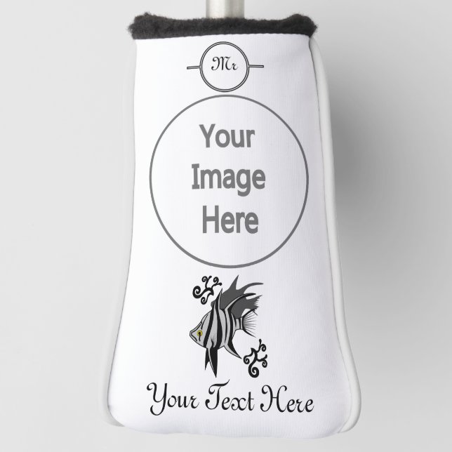 Funda Para Palo De Golf Vieja esposa que te da la vista (Girar 90)