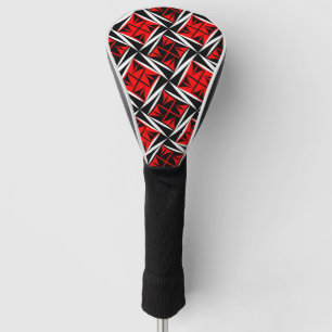 Funda Para Palo De Golf Vientos sagrados en la cubierta roja de la cabeza 