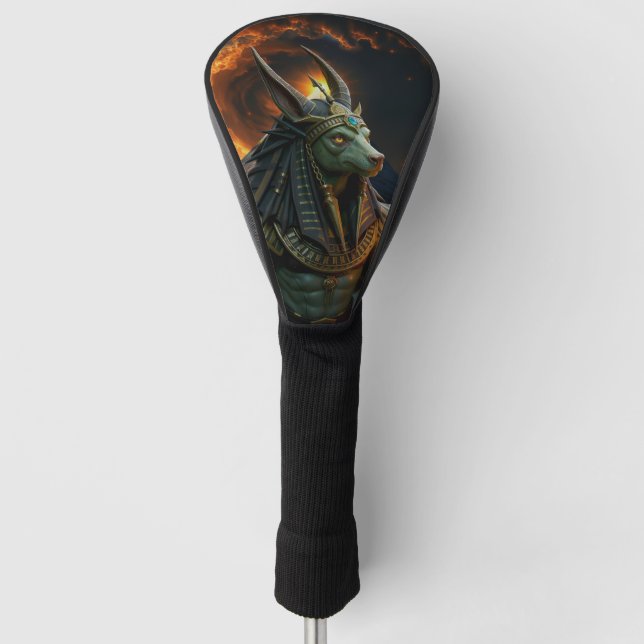 Funda Para Palo De Golf Vigilante del Más Allá – Anubis.  (Anverso)